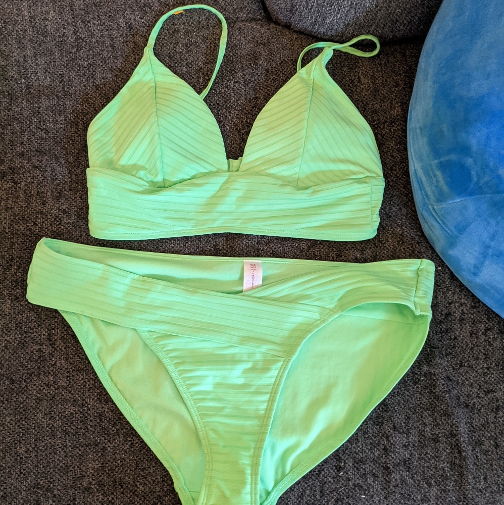 Green bikini